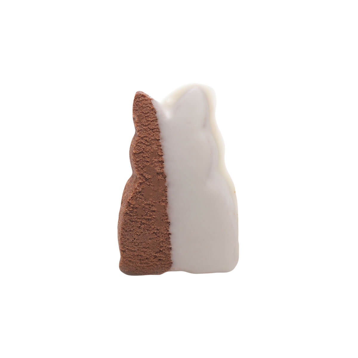Chocolate Bunny Butter Cookie Dipped in White Chocolate
