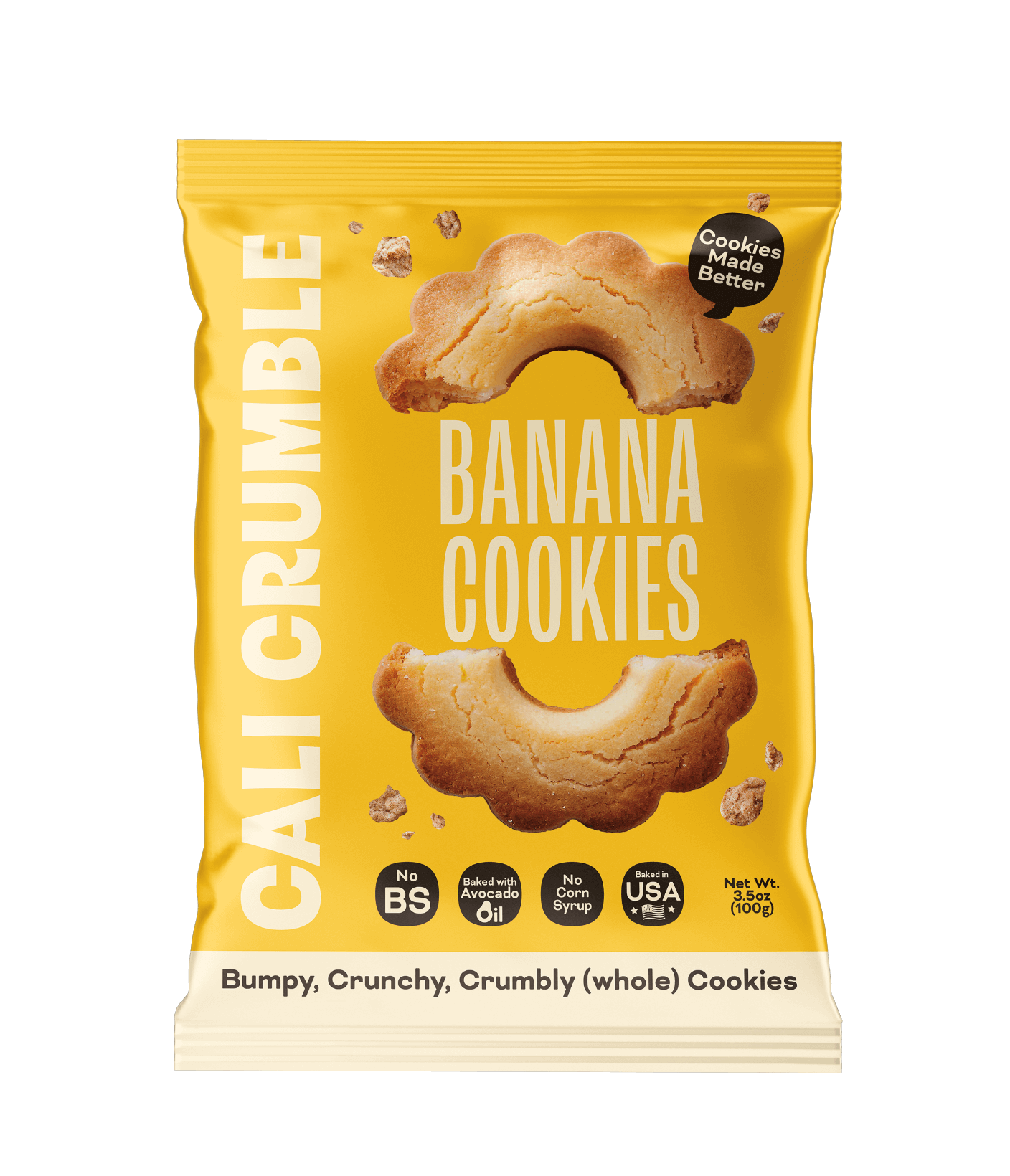 BANANA COOKIE - FRONT MOCKUP - VERTICAL BAG 3 OZ pita-bread-pocket-6