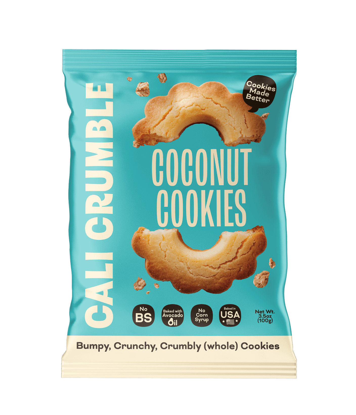 COCONUT COOKIE - FRONT MOCKUP - VERTICAL BAG 3 OZ pita-bread-pocket-6