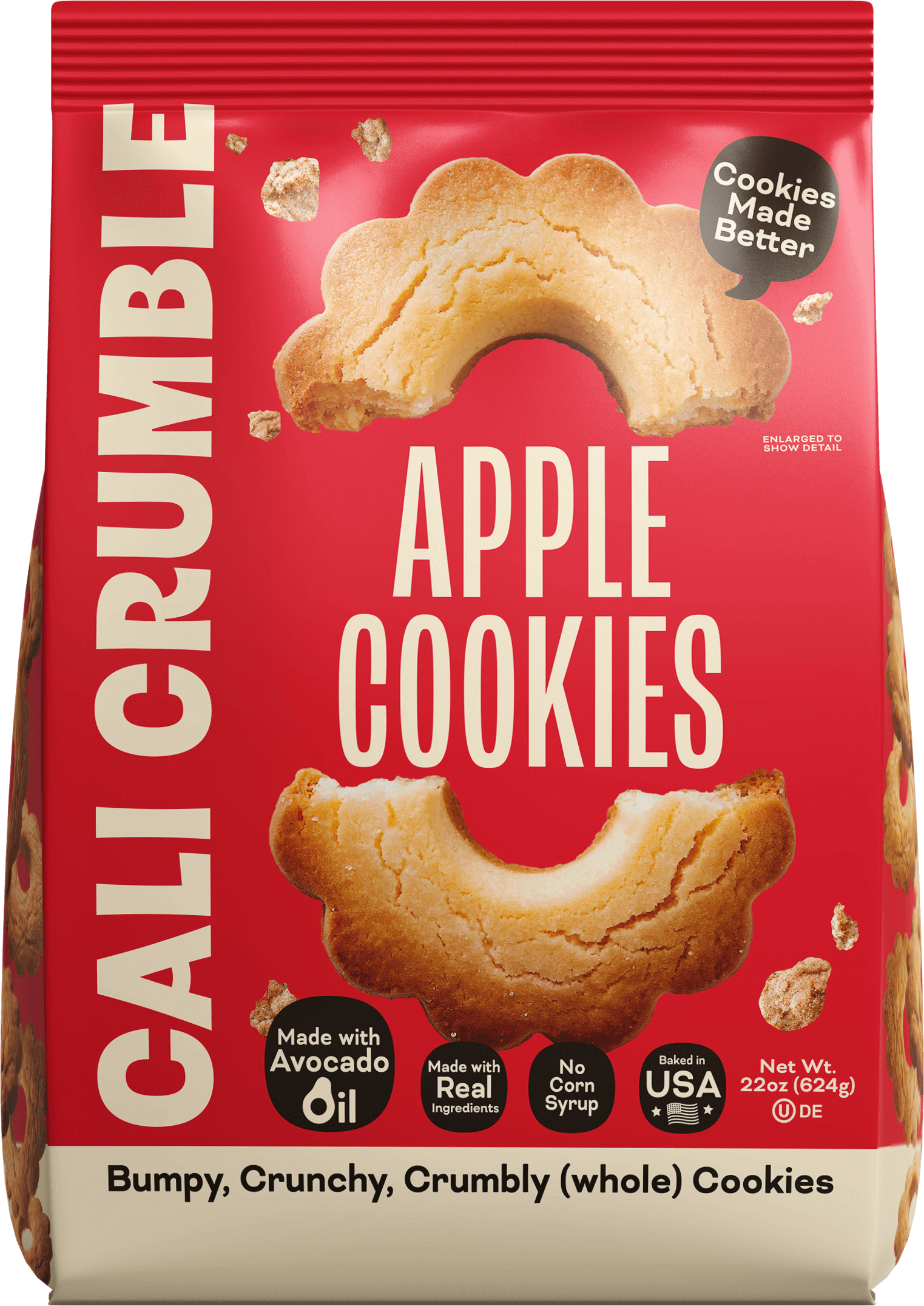 APPLE CRUNCH COOKIE BAG 22oz - MOCKUP
